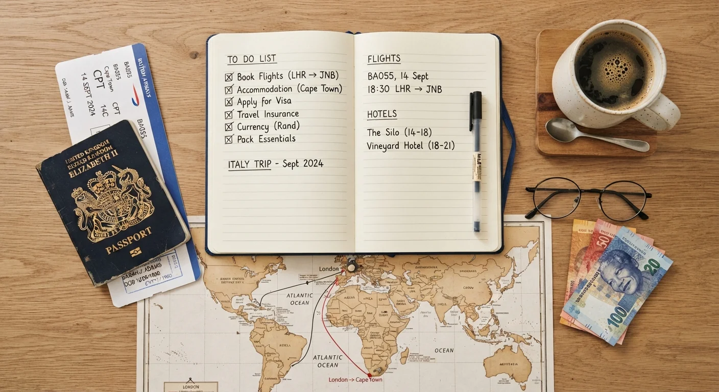 Before You Book Anything: A Pre-Trip Planning Checklist