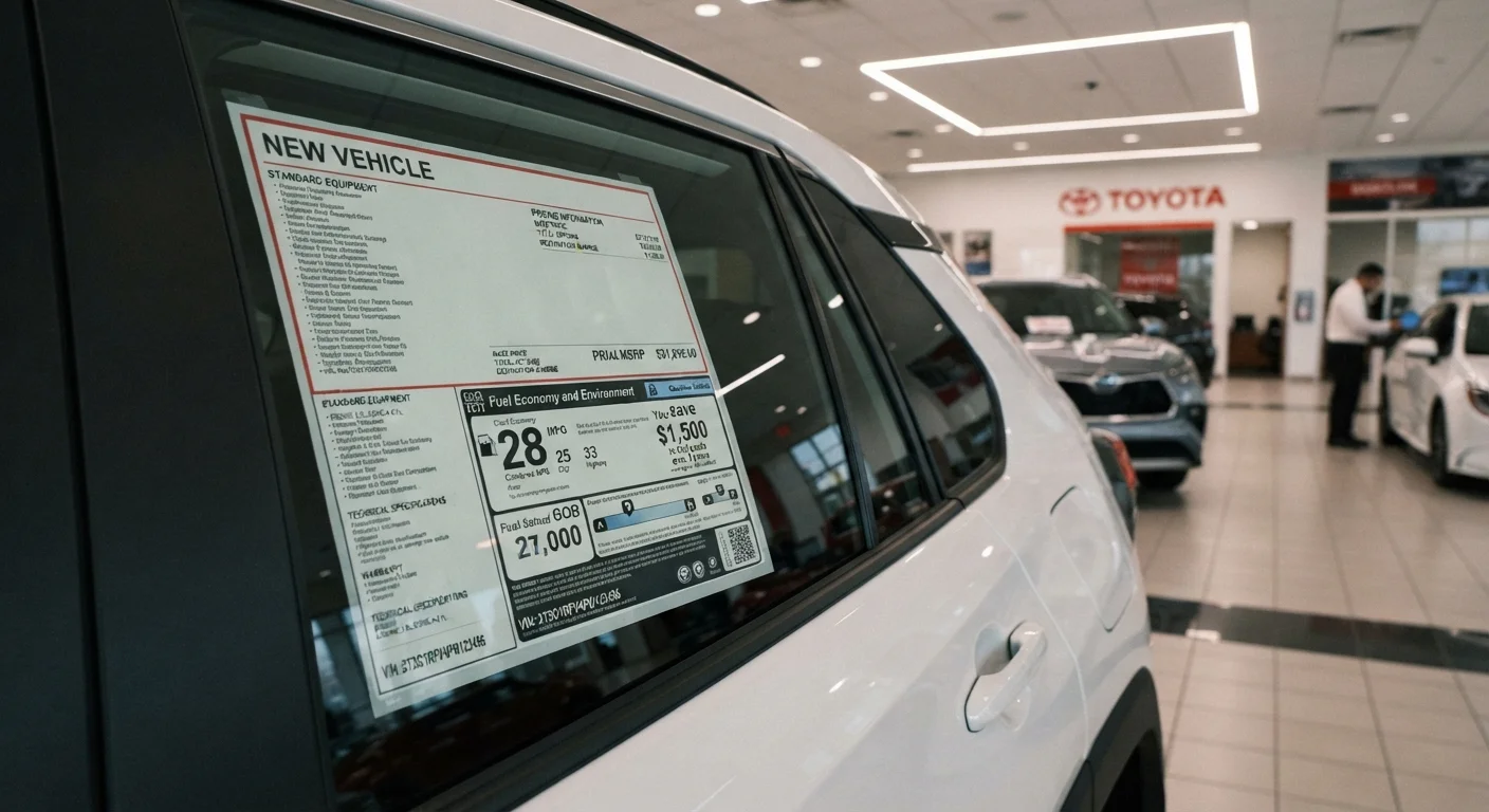 Decoding the Window Sticker: A Field Guide to the Monroney Label