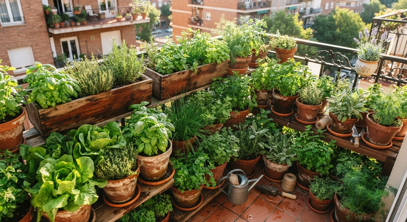 Growing Food in Small Spaces: Balconies, Windowsills, and Tiny Plots