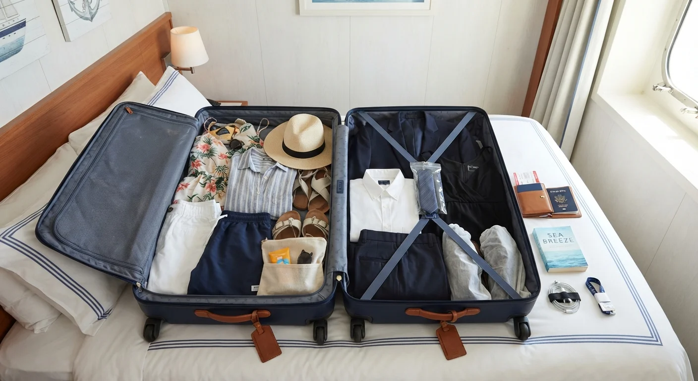 Packing for a Cruise: What the Luggage Restrictions and Dress Codes Actually Mean