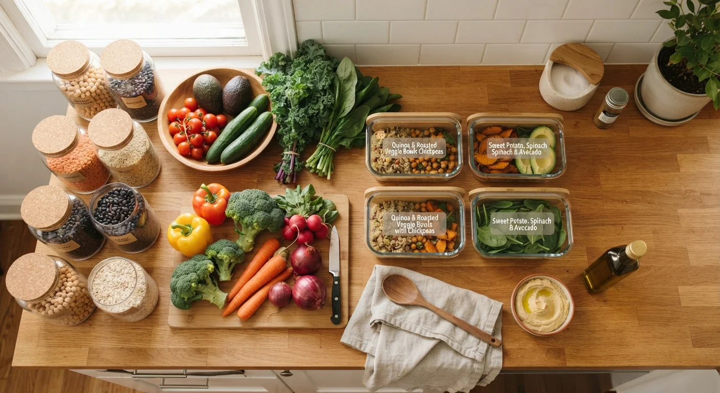 Plant-Based Eating on a Weekday Schedule