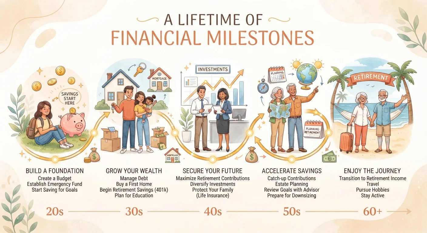 Saving and Investing Across Every Stage of Adult Life