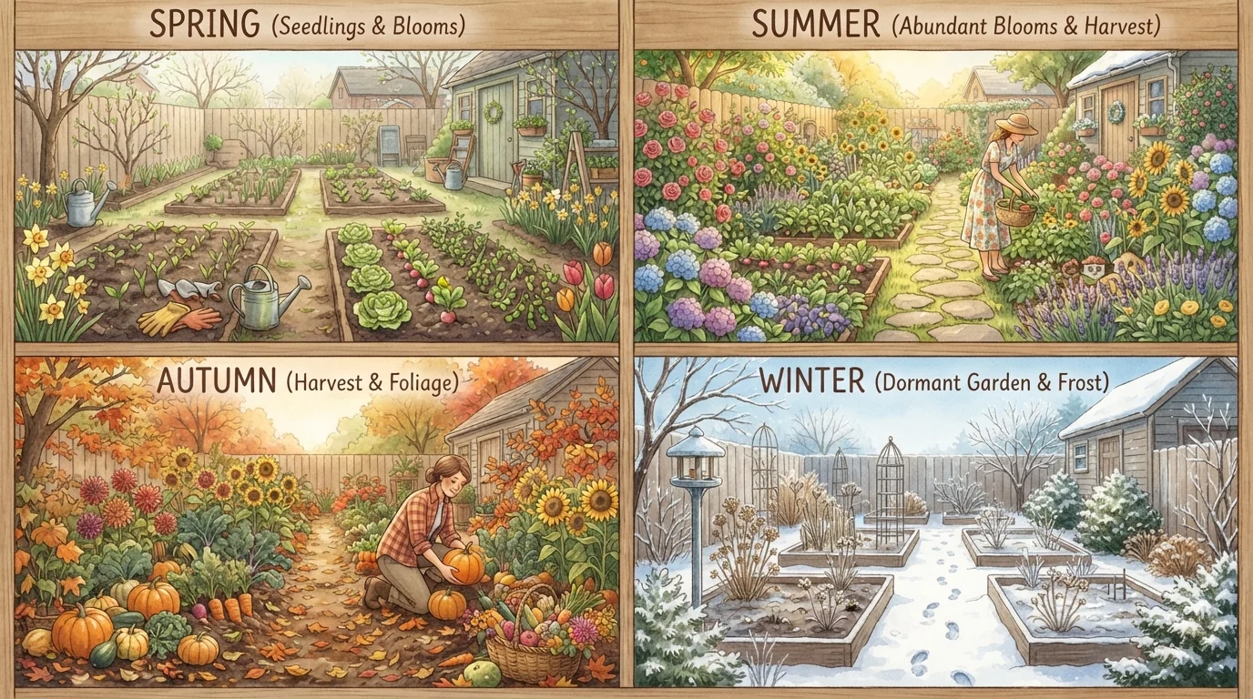 Seasonal Garden Calendar: What to Do and When
