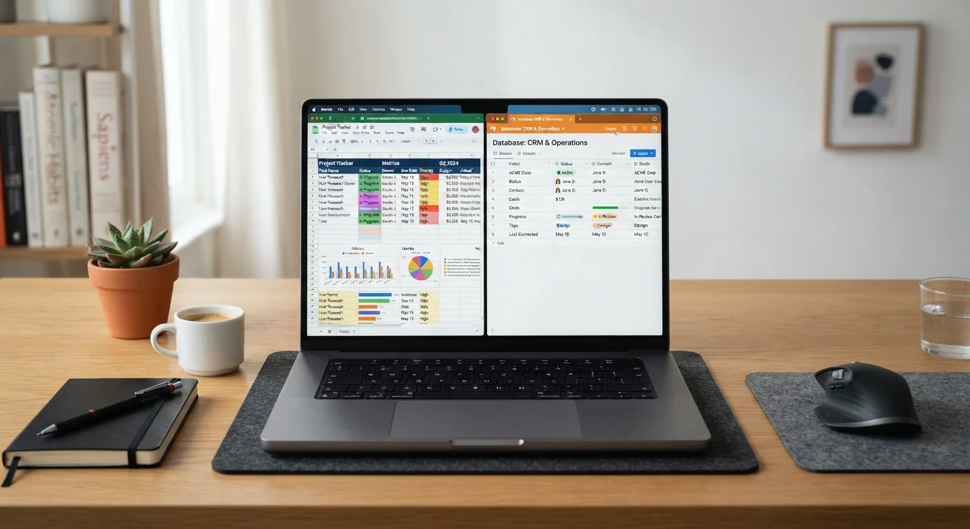 Spreadsheets or Databases: Choosing the Right Tool for Your Data