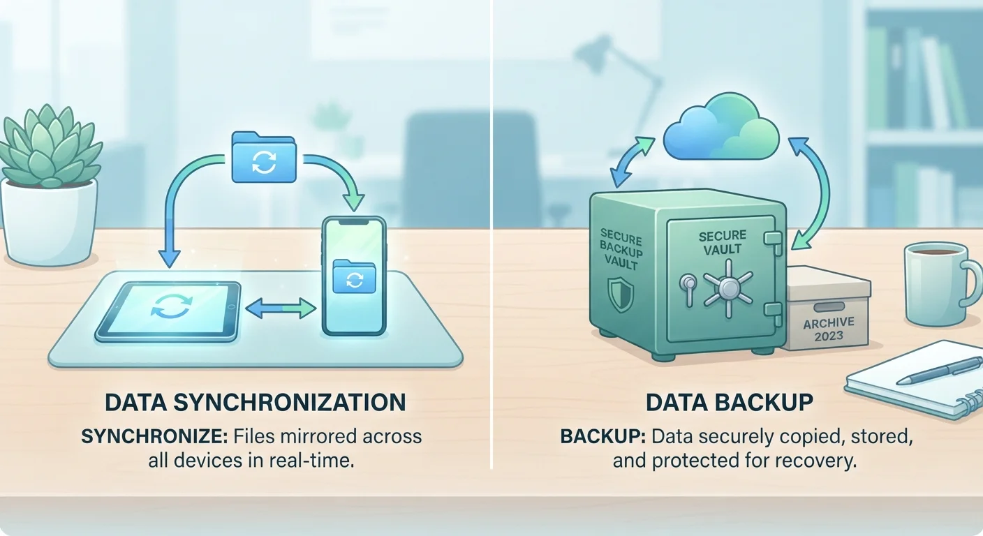 The Difference Between Syncing and Backing Up