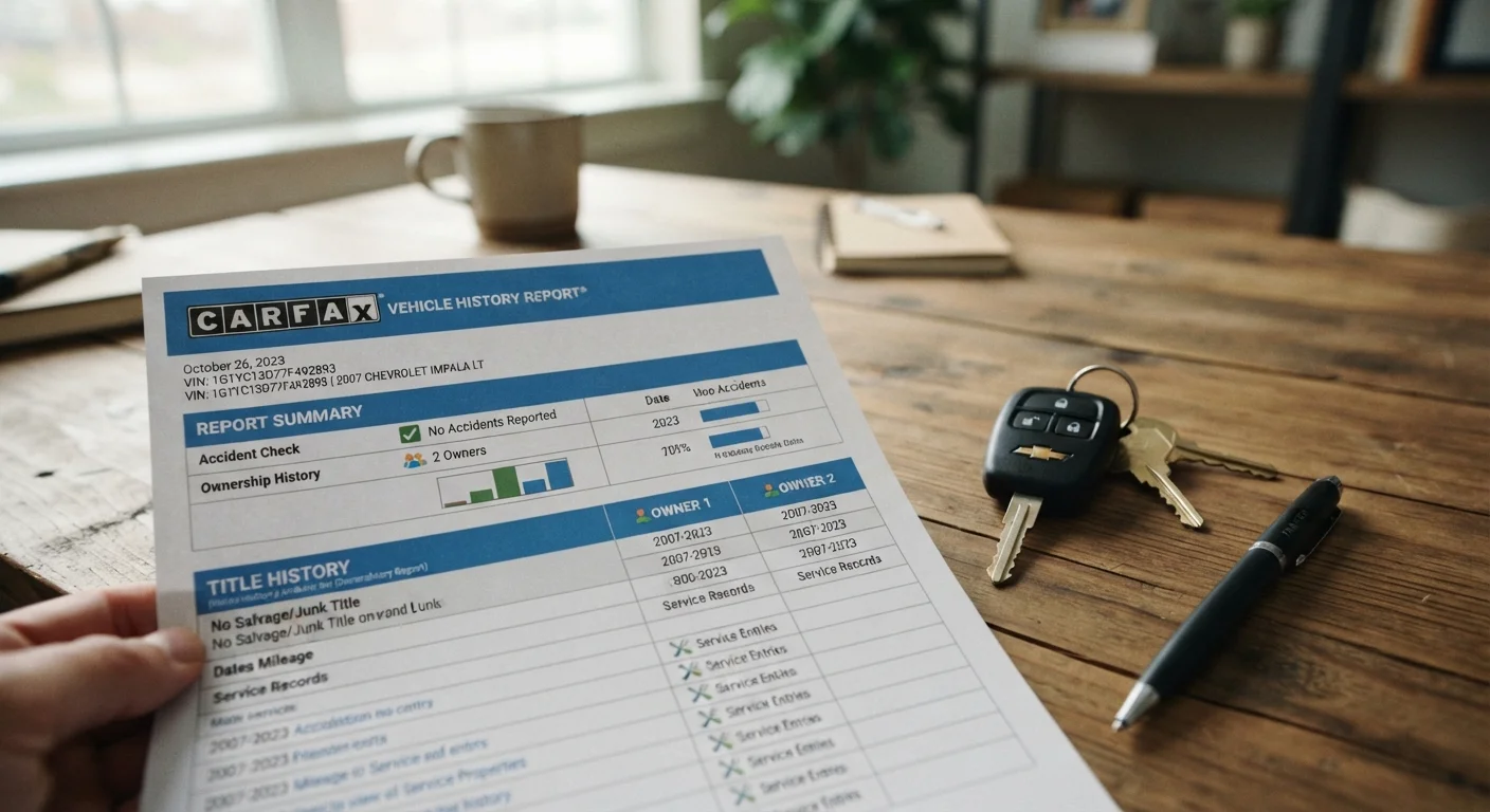 Vehicle History Reports: What They Show and What They Miss