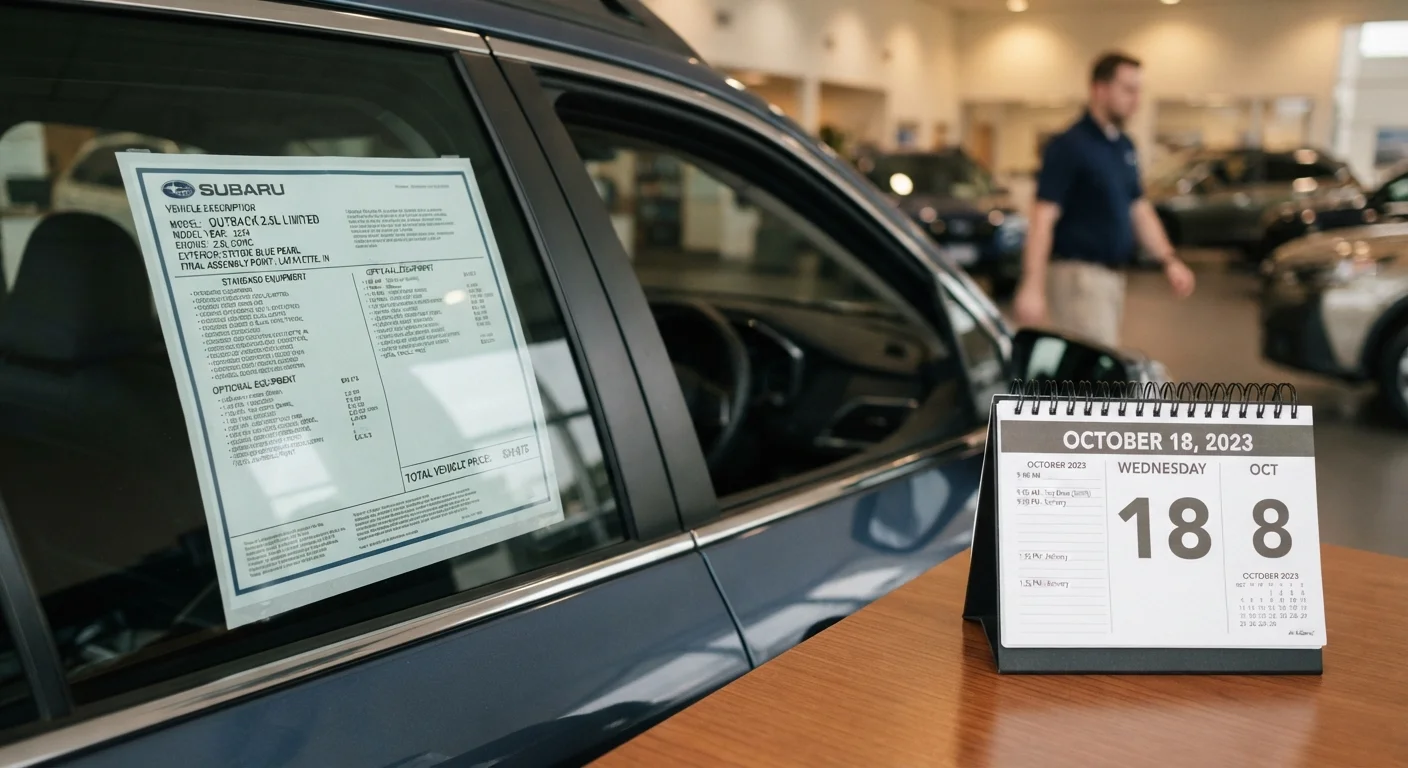 What a Vehicle's Model Year Really Tells You