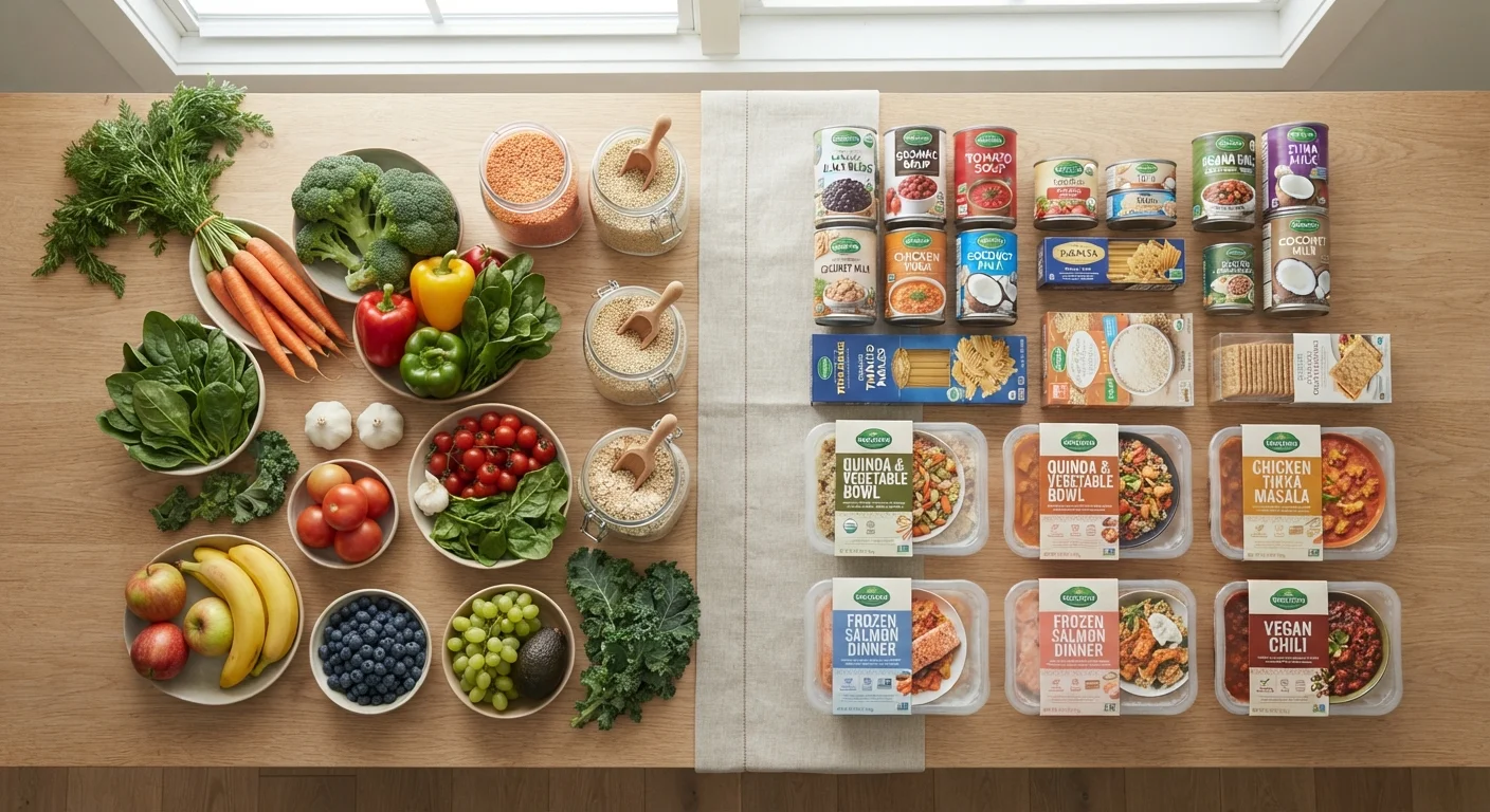 Whole Foods vs Processed Foods: Where the Line Actually Falls