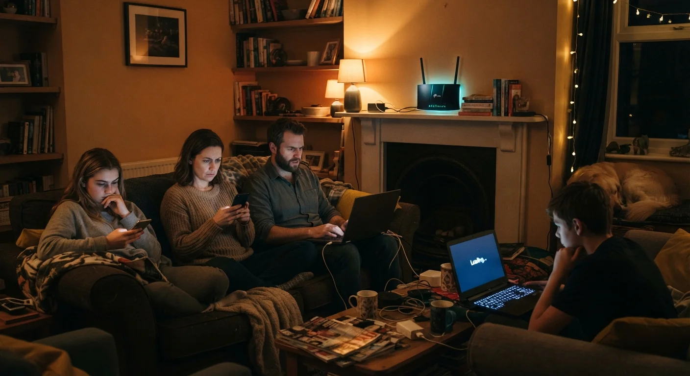 Why Your Wi-Fi Slows Down at Night — and What's Actually Happening