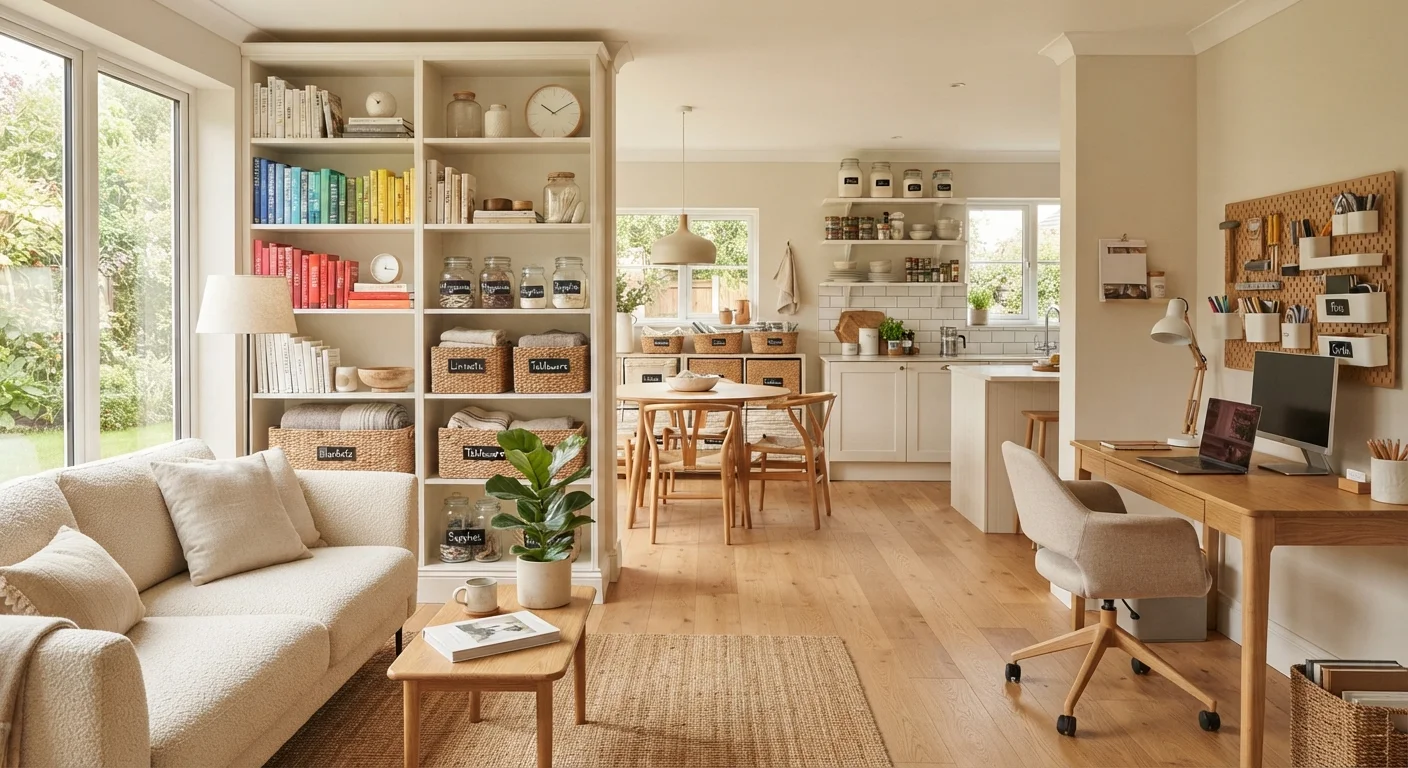 Zone-Based Organization vs. Room-by-Room Decluttering